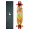 Buy cheap China manufacturer 40inch 8 Layers Chinese Maple Wood Longboard With Orange Pu Wheel from wholesalers