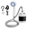Buy cheap Rechargeable Portable Camping Shower Outdoor Bath Electric Water Pump for Travel Hiking Beach Pet Cleaning from wholesalers