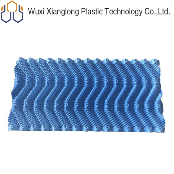 Buy cheap Corrugated Cooling Tower Fill Media PVC Film Fill 500mm Height 33mm from wholesalers