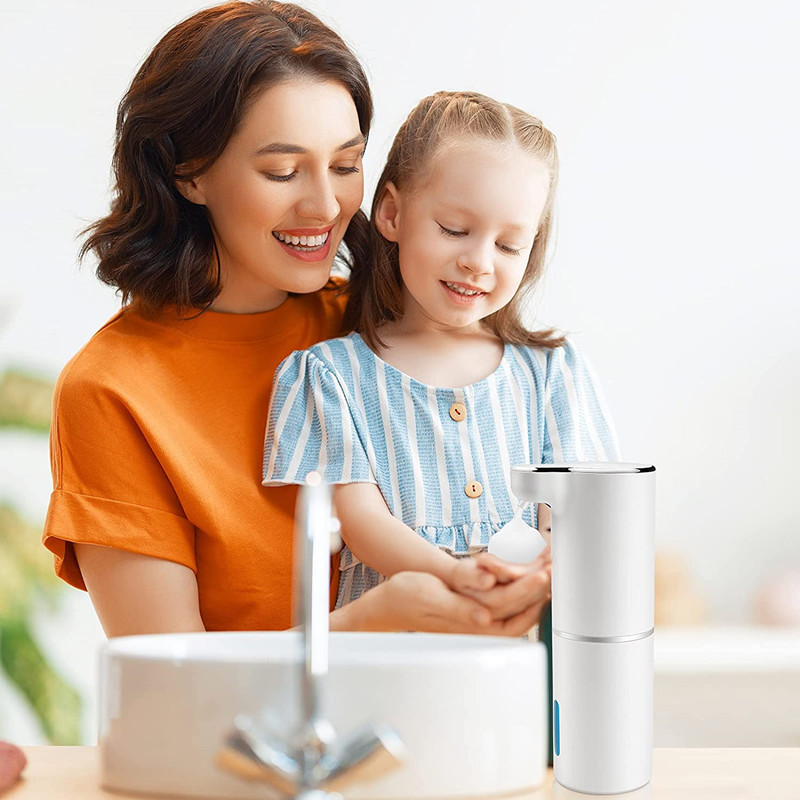 USB Rechargeable Hand Sanitizer Dispenser 300ML Desktop Bathroom