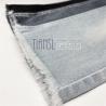 Buy cheap 9.6 Oz Indigo Blue Black Denim Jeans Fabric Material Primary Fiber Super Soft Yarn from wholesalers