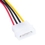 SATA 4 Pin IDE To 15 Pin HDD Power Adapter Cable Hard Drive Adapter Power Supply