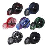 PET Fishing Rod Sleeve Cover Braided Mesh Rod Protector Pole Gloves Fishing