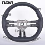 Sport Black Leather Mercedes Benz Steering Wheel Soft Grip Customizable