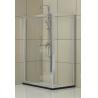 Buy cheap Self - Cleaning Square Shower Enclosure Aluminum Alloy Matte Silver 6MM Tempered Glass from wholesalers