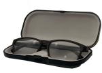 Gold Stripe 150mm Plastic Glasses Case
