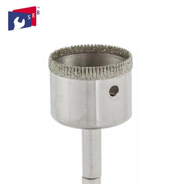 Buy cheap 32-100 Mm Diamond Hole Saw , Tooth Diamond Bit Hole Saw Long Life Span from wholesalers