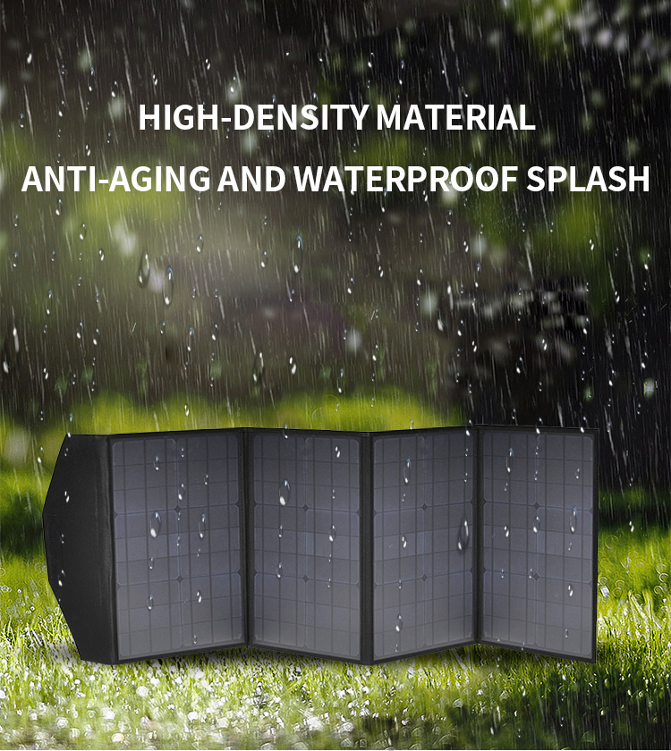 EU Warehouse Panels Manufacturer Up Energy Tiny Charging System IP65 100W Foldable Solar Panel