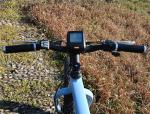 1:1 PAS Electric Fat Tire Mountain Bike Light Blue Color 48V 15A Controller