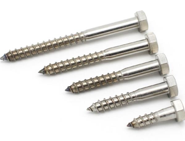 Buy cheap Stainless Steel Standard The Hexagon self-tapping screw Hex half tooth bolts from wholesalers