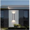 Buy cheap External wall lamps waterproof garden light staircase wall lamp surface three sides luminous wall light from wholesalers