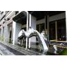 Buy cheap Polished Mirror Stainless Steel Outdoor Sculpture For Public Decoration from wholesalers
