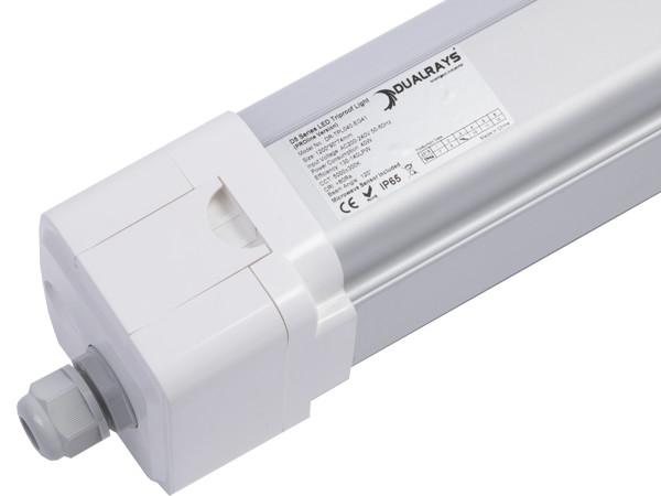 Buy cheap DUALRAYS D5 LED Tri Proof Light 4ft 40W 160LPW Efficiency 0-10V DALI Dimming from wholesalers