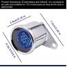 Buy cheap 4 In 1 100km/H Digital Rpm Gauge , DC12V Motorcycle Digital Tachometer from wholesalers