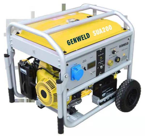 Buy cheap GENWELD SUA200A Portable Petrol 200A MMA Welding Machine With AC 5.5Kw Auxiliary Output ( Rated Cycle:60%/180A/27.2V) from wholesalers