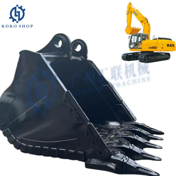 Kato 2-48 Ton Mini digger Heavy Duty Excavator Attcahment part Rock Bucket for