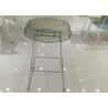 Buy cheap Metal Frame Tall Bar Stool Chairs Transparent 42cm 80cm from wholesalers