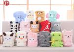 Optional Pattern Organic Swaddle Blankets , Swaddle Animal Blanket Smooth