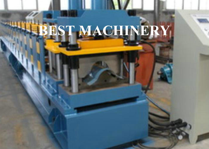 Glazed Aluminum Rib Roof Ridge Metal Roll Forming Machine High Speed