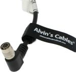 Alvin'S Cables Hirose 6 Pin Female Right Angle Twisted Power IO Trigger Cable