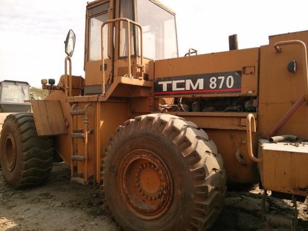Buy cheap Used TCM 870 Wheel Loader LOW PRICE FOR SALE from wholesalers