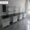 Buy cheap As Drawing Chemistry Lab Bench Laboraotry Workbench Featuring Shelves and Drawers from wholesalers