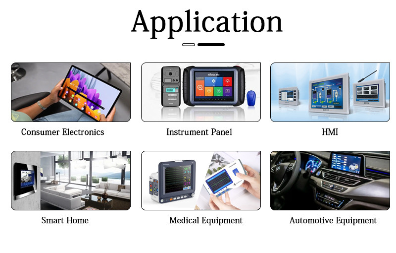 480X480 Square LCD Display 3.95 Inch Negative Lcd Display Module With ST7701