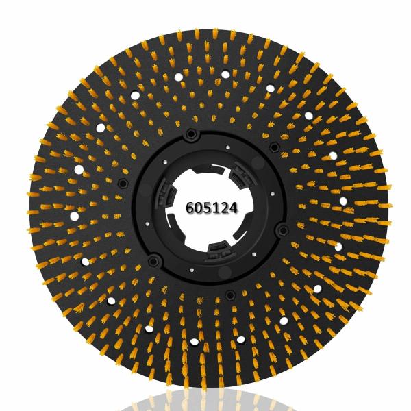 Buy cheap Yellow 17" Tennant F Floor Machine Brush 3.3kgs 5 PCS from wholesalers