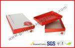 Customized Lid and Base Rigid Gift Box Printing , Retail Store Promotion Gift