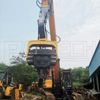 Buy cheap OEM 12m Piling Length 790KN Hydraulic Vibratory Hammer product