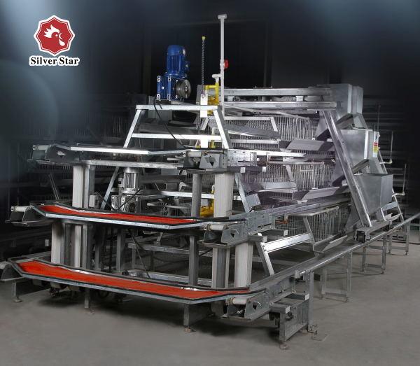 Buy cheap Poultry Farming Equipment A Type Battery Chicken Cage 4 Tiers from wholesalers