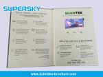 Customized Video In Print Brochure , Rechargeable LCD Video Business Cards