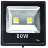 Buy cheap 80W SlimLine Flood Light Epistar COB Waterproof LED Flood Lights Waterproof White 6000K from wholesalers