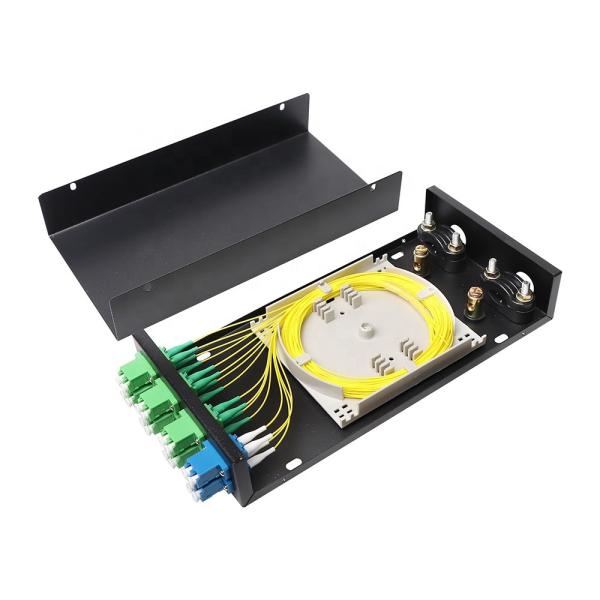 Buy cheap LC SC Fiber Terminal Box 8 Ports Enclosure Cold Rolled Steel FTTH from wholesalers