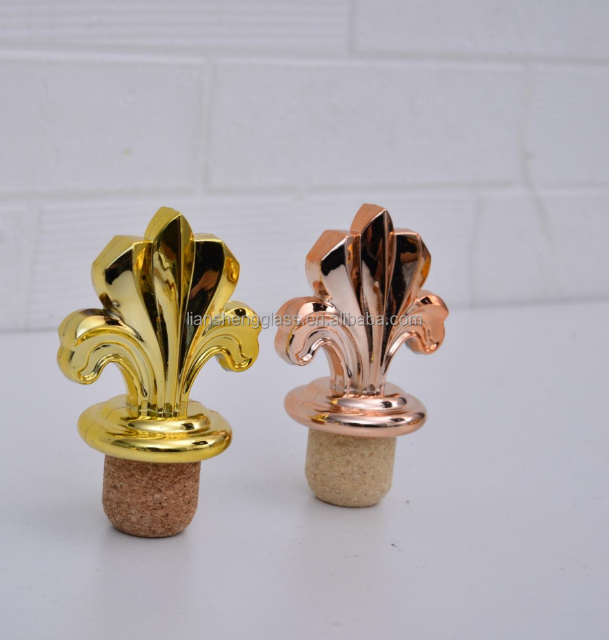 Healthy Glass Bottle Wine Stopper With Reusable T Shaped Cork