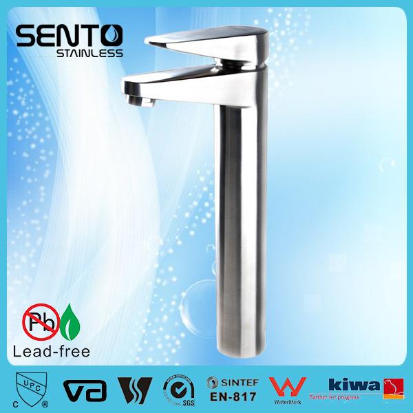 Buy cheap SENTO stainless steel high faucets bathroom basin faucet from wholesalers