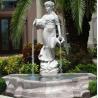 Buy cheap Stone carving statue fountain white marble sculpture water fountains ,stone carving supplier from wholesalers