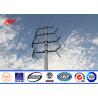 Buy cheap Hot Dip Galvanized Steel Tubular Pole For Distribution Line Project from wholesalers