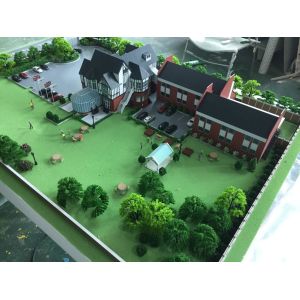 Buy cheap Laser cut 3D Architecture House Model Machine Cut / Handmade Technic from wholesalers