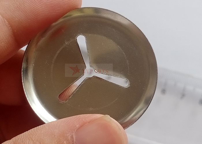 Square Or Round Shape Self Locking Metal Washers For Rock Wool Insulation Pins