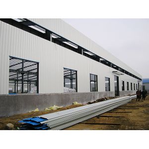 China Rust Resistant Metal Building Steel Structure Building Durable Long Life on sale