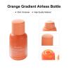 Buy cheap 50ml Airless Pump Bottles Customizable Gradient Plastic Vacuum Pump Bottle Cosmetic from wholesalers