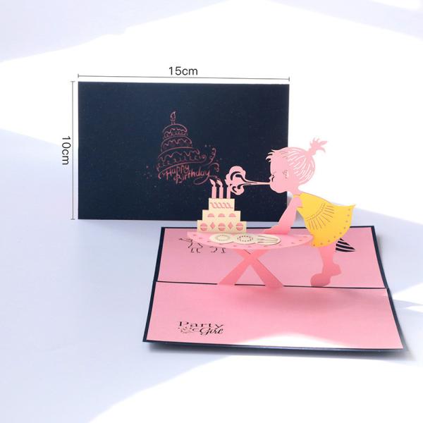 Buy cheap Craft Paper Customized 3d Pop Up Greeting Card 2mm Thickness from wholesalers