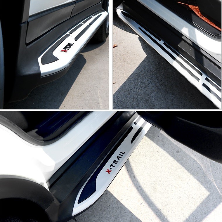 Nissan X-trail 2014 2017 Side Step Bars Running Boards Plastic PP / Alunimium Alloy Pedal
