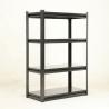 Buy cheap Warehouse 4 Level Boltless Corner Metal Storage Shelves from wholesalers