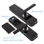 Aluminium Alloy Keypad Smart Door Lock For Front Door NFC Card Unlock