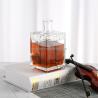 Buy cheap Customize Sealing Type Empty Clear Glass Liquor Bottle 700ml 750ml Vodka Rum Bottle from wholesalers