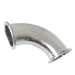 RTS Sanitary Elbow Pipe Fitting 90 Deg Elbow Stainless Steel 90 Degree Clamp
