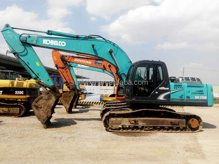 Kobelco SK200 Second hand crawler excavator Kobelco SK250 Used digging machine cheap price