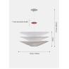 Buy cheap Nordic Wabi Sabi Wind Led Ceiling Chandelier Living Dining Room Bar Home Decor Pendant Lamp(WH-AP-571) from wholesalers